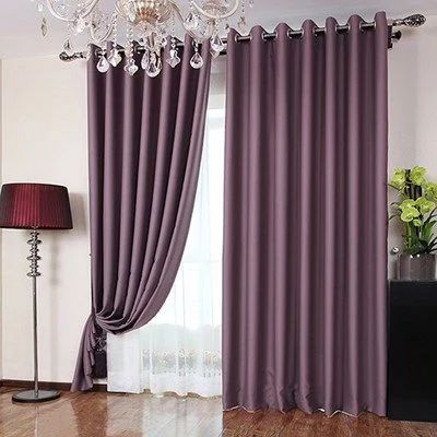 Màn Vải Chống Nắng Màu Tím