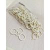 Vòng Nhựa Treo Rèm Cửa (Bịch 100 Cái) - Phụ Kiện Treo Rèm Cửa