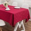 Khăn Trải Bàn 1m x 1m5 Gấm Móc Câu Cao Cấp