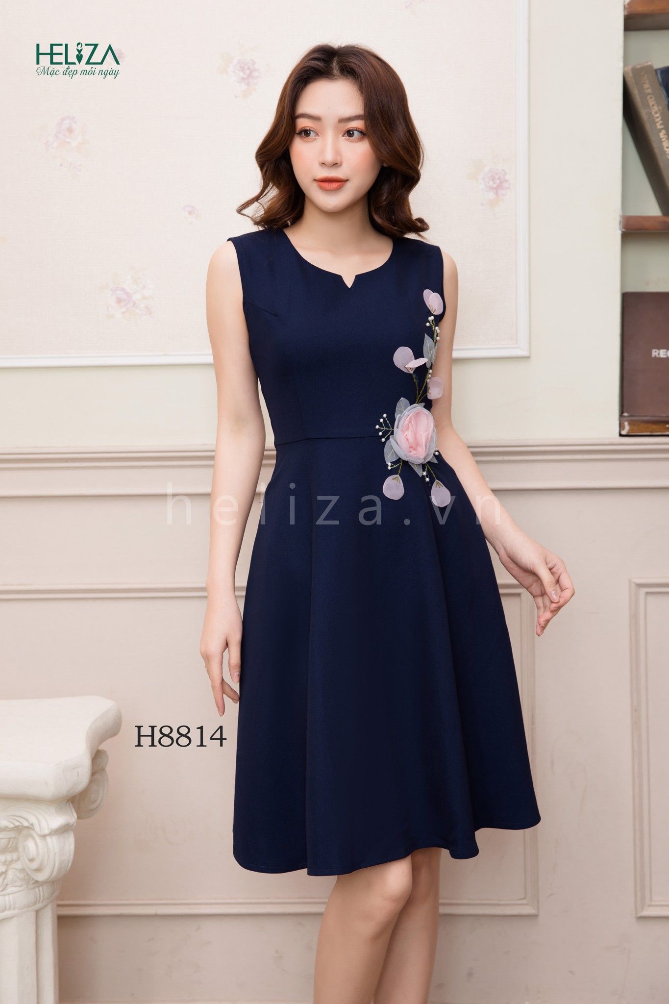 Thời trang HeraDG Đầm xoè sát nách
