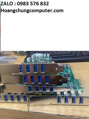 Card mở rộng PCI-e 4X sang 4 USB 3.0 chipset NEC renesas D720202