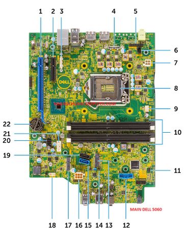 MAINBOARD May tính đồng bộ Dell OptiPlex 5060 SFF 42OT560002