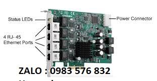 Card PCI Cognex CFG-8704E-000 -Thẻ Grabber khung GigE PoE 825-10034-1R Rev B Lan 4 port cognex CFG-8704E-000