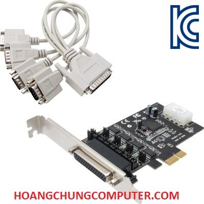 CARD KẾT NỐI [CP-130] Thẻ nối tiếp PCI Express 4 cổng PCI Express với dữ liệu trình điều khiển cài đặt nguồn