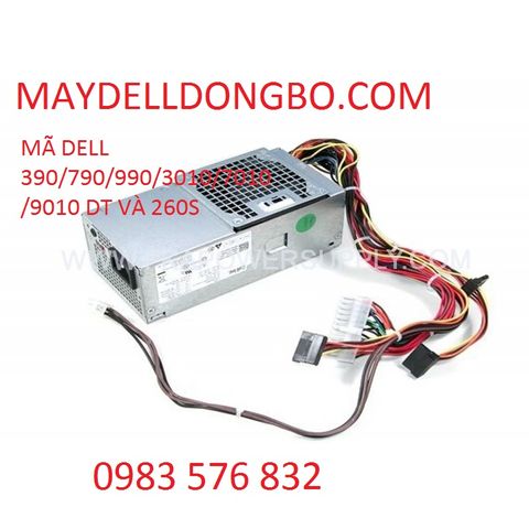 Nguồn máy tính dell 790 DT 250W model AC250PS-00/D250AD-00/L250NS-00/D250ED-00/H250AD-01/L250AD-00/H250AD-00