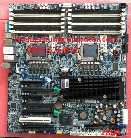 Bo mạch chủ HP Workstation Z800 MODEL (591182-001)+(460838-003)