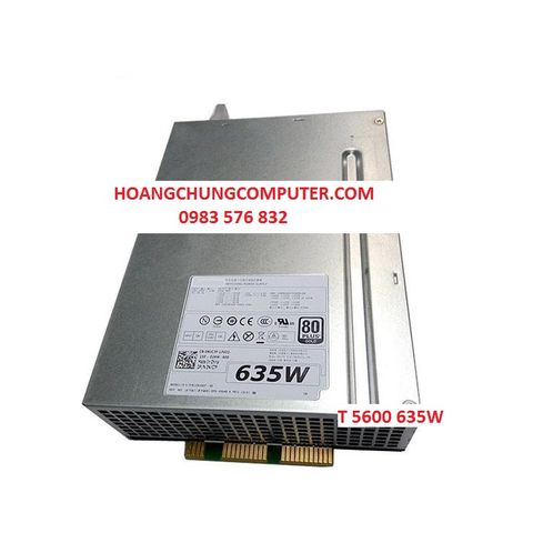 Nguồn máy tính Dell precision,máy trạm,T5600 635W Mã CN:1K45H. NVC7F, WPVG2, YP00X, VDY4N, CT3V3, RHHKV, CVMY8, DR5JD, G57YP, G50YW, 03MFJ