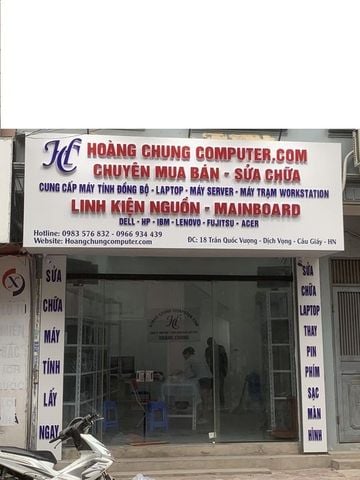 Sửa máy tính đồng bộ dell hp ở hoàng chung computer tốt nhất