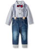 Set bodysuit sơ mi kèm quần 206092144 Cat & Jack™