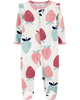 Sleepsuit cotton khoá kéo 2 đầu 1I505510 Carter's