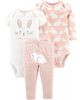 Set 3 bodysuit kèm quần 17647010 Carter's