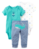 Set 3 bodysuit kèm quần 126H255 Carter's