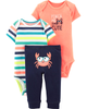 Set 3 bodysuit kèm quần 16628910 Carter's