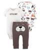 Set 3 bodysuit kèm quần 126H494 Carter's