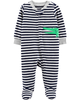 Sleepsuit terry khoá kéo 16583110 Carter's