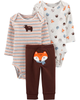 Set 3 bodysuit kèm quần 18446910 Carter's