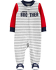 Sleepsuit cotton khoá kéo 2 đầu 19602010 Carter's