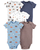 Set 5 bodysuit tay ngắn 126H573 Carter's