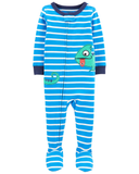 Sleepsuit cotton phôm ôm xanh Chameleon thumbnail_1