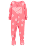 Sleepsuit cotton phôm ôm hồng trái tim thumbnail_1