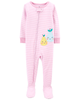 Sleepsuit cotton phôm ôm thêu trái lê 1K463312 Carter's