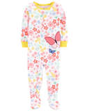 Sleepsuit cotton phôm ôm hoa và bướm thêu thumbnail_1