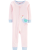 Sleepsuit cotton liền quần không chân 1H785210 Carter's