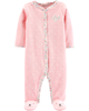 Sleepsuit terry cài nút 17920510 Carter's