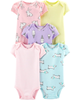 Set 5 bodysuit tay ngắn 16640511 Carter's