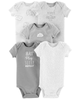 Set 5 bodysuit tay ngắn 126H513 Carter's