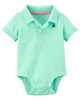 Bodysuit kiểu polo tay ngắn 225H358 Carter's