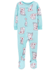 Sleepsuit cotton phôm ôm Koala xanh hồng 1J899710 Carter's