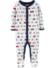 Sleepsuit cotton cài nút 17916010 Carter's