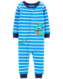 Sleepsuit cotton phôm ôm không chân xanh Chameleon thumbnail_1