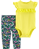 Set 2 món bodysuit kèm quần 16513810 Carter's