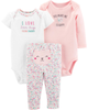 Set 3 bodysuit kèm quần 17645610 Carter's