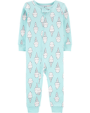 Sleepsuit cotton liền quần không chân thumbnail_1