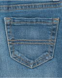 Quần short jean xanh nhạt wash nhẹ thumbnail_4