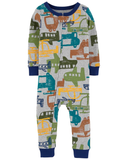 Sleepsuit cotton không chân xám máy bay thumbnail_1