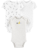 Set 3 bodysuit ngắn cotton organic 16411710 Carter's