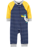 Sleepsuit cotton khoá kéo 2 đầu thumbnail_1