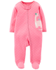 Sleepsuit cotton khoá kéo 115G570 Carter's