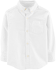 Áo sơ mi trắng tay dài cotton Oxford 29129110 Carter's