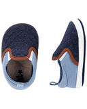 Giày đế mềm slip-on phối color block thumbnail_1