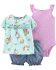 Set 3 món bodysuit kèm quần short 16736710 Carter's