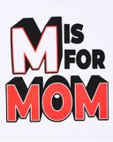 Áo thun tay ngắn trắng M For Mom thumbnail_2