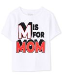 Áo thun tay ngắn trắng M For Mom thumbnail_1