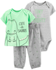 Set 3 món bodysuit kèm quần 16688110 Carter's