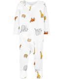 Sleepsuit cotton organic khoá kéo 2 đầu thumbnail_1