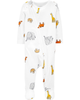 Sleepsuit cotton organic khoá kéo 2 đầu 1J264910 Carter's